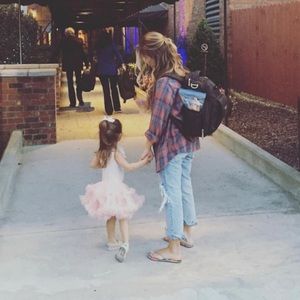 One Teaspoon distressed jeans. Jessie James Decker